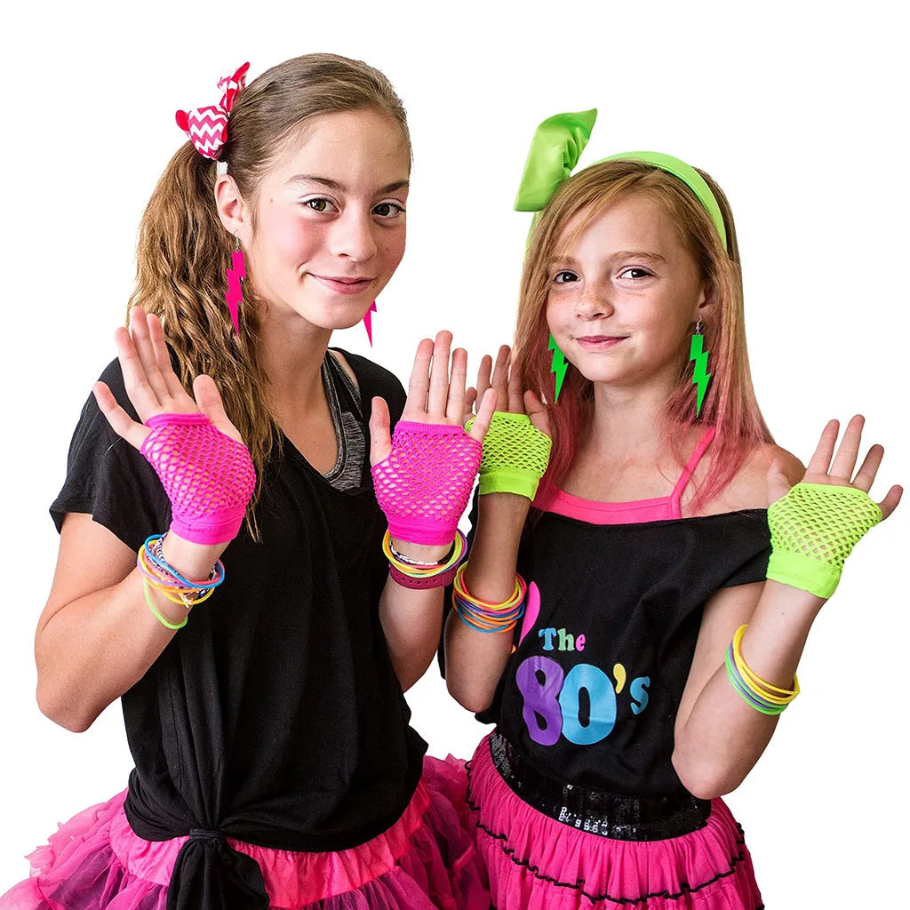 80s Rock & Disco Kostyme for Damer