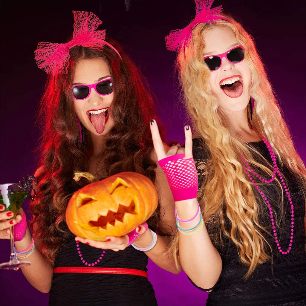 80s Rock & Disco Kostyme for Damer