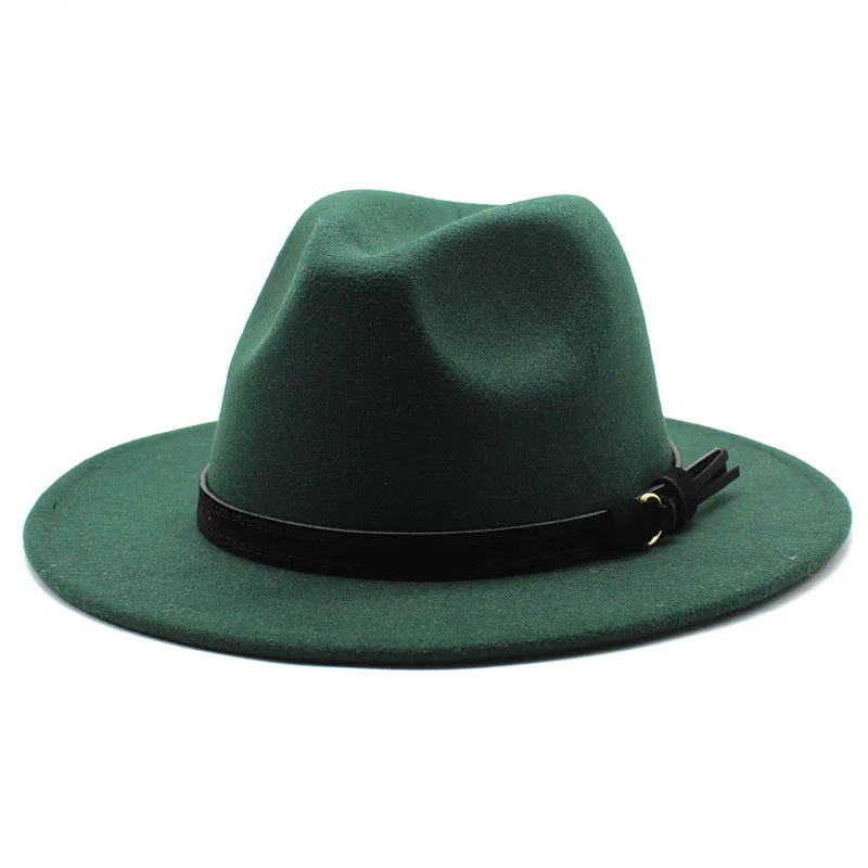 Elegante Ull-Fedora Hatt