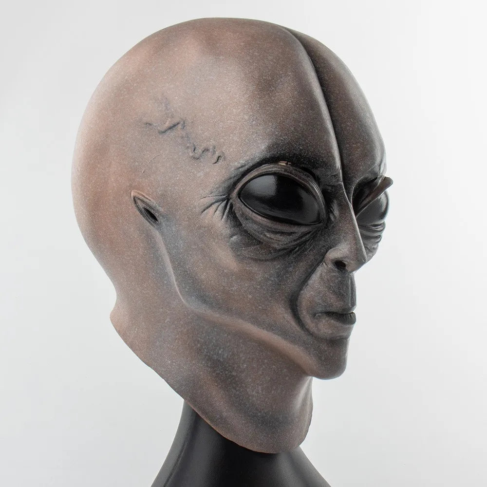 UFO Romvesen Hodeskalle Lateksmaske