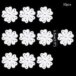 10-pakning flower clips