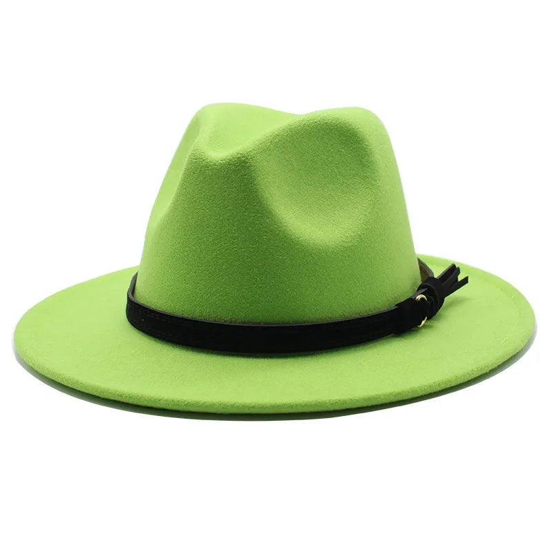 Elegante Ull-Fedora Hatt