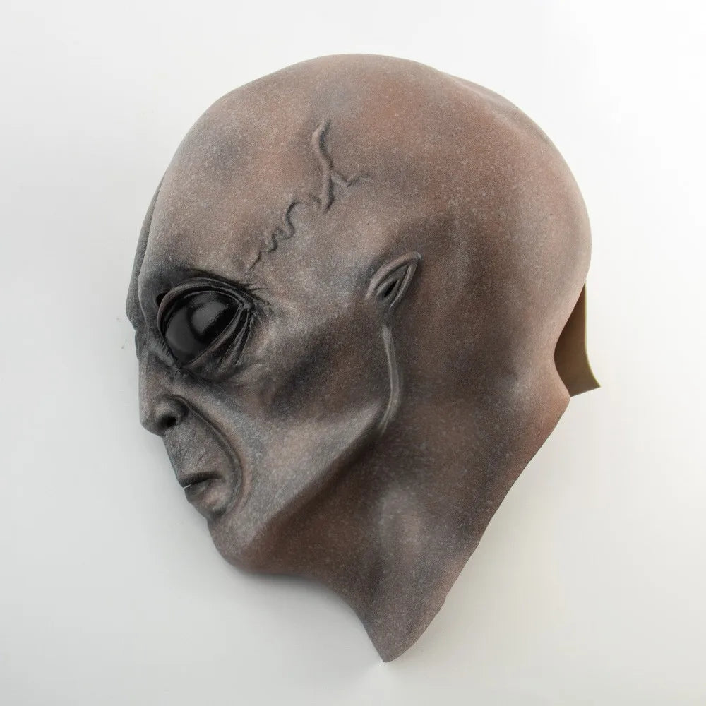 UFO Romvesen Hodeskalle Lateksmaske