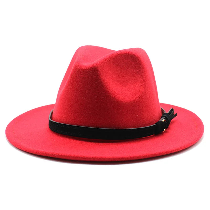 Elegante Ull-Fedora Hatt