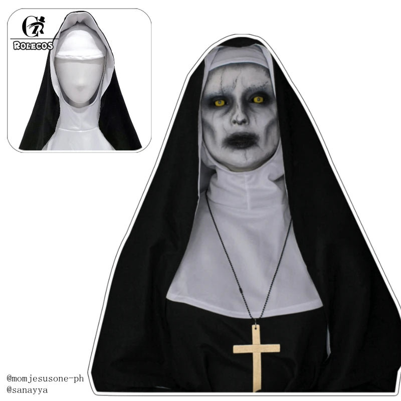 The Nun / Nonne Skrekk-Kostyme for Dame