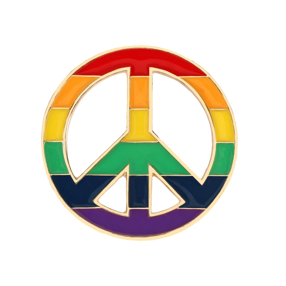 Peace & Love Pride Emaljepin