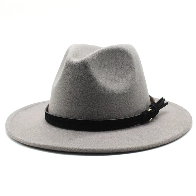 Elegante Ull-Fedora Hatt
