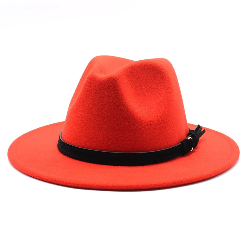 Elegante Ull-Fedora Hatt