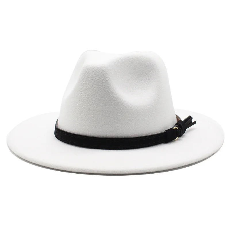 Elegante Ull-Fedora Hatt