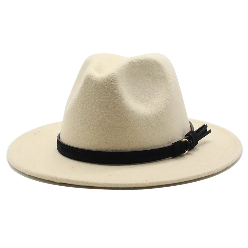 Elegante Ull-Fedora Hatt