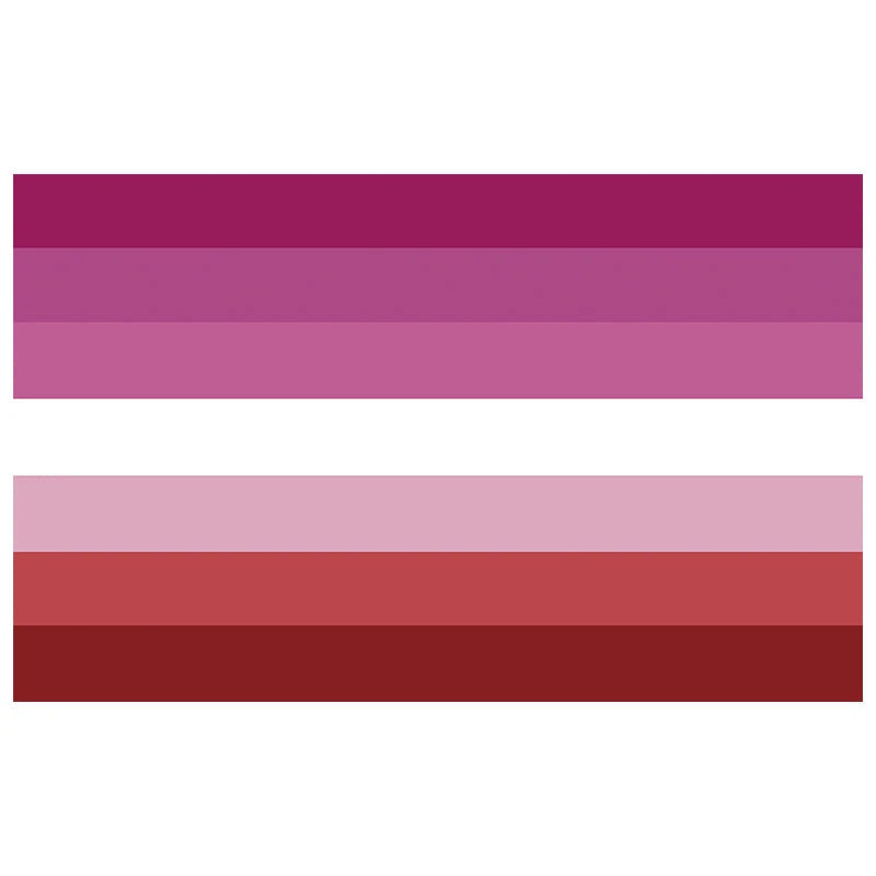 Stort Regnbueflagg 90x150cm Banner i Polyester