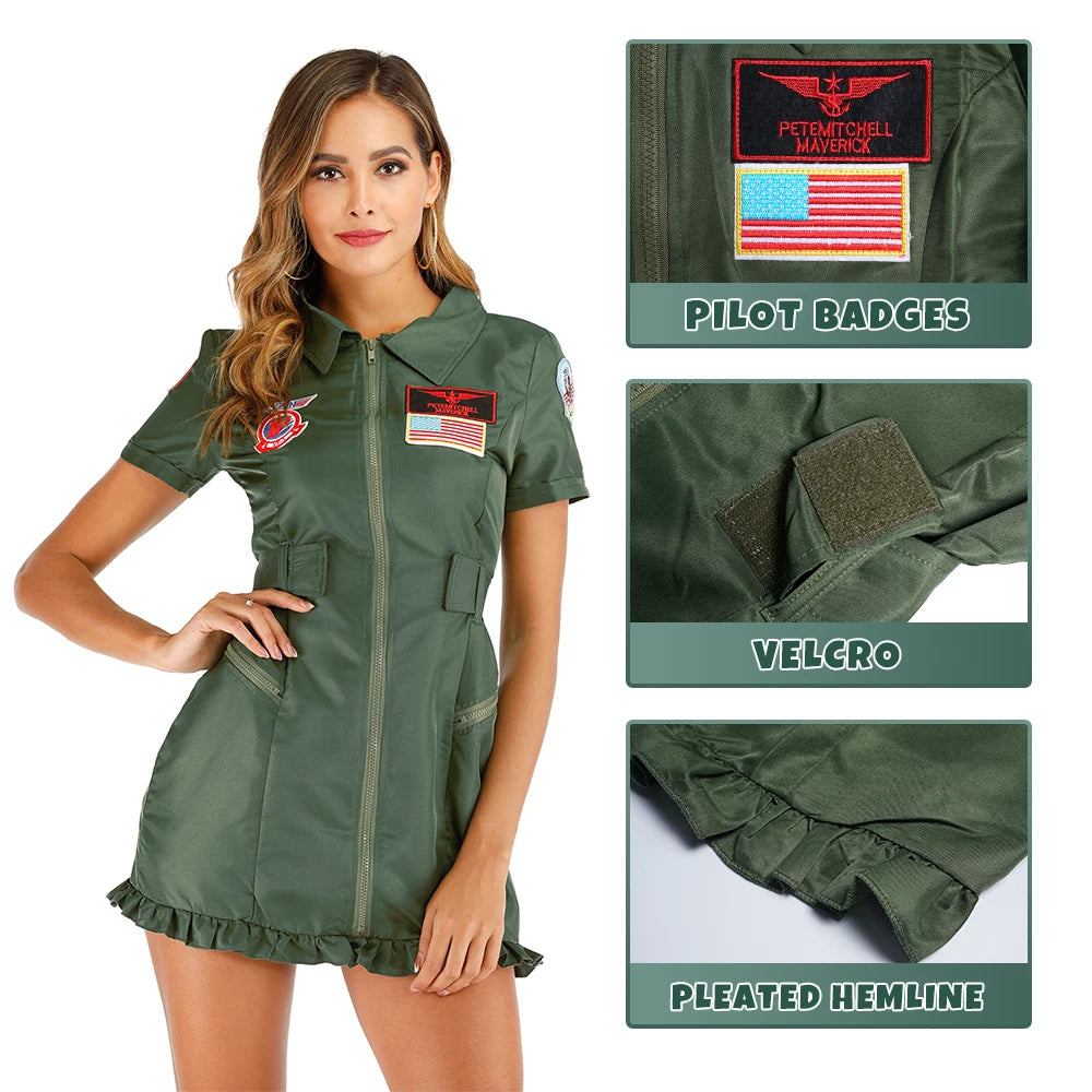 Top Gun Pilot Kostyme