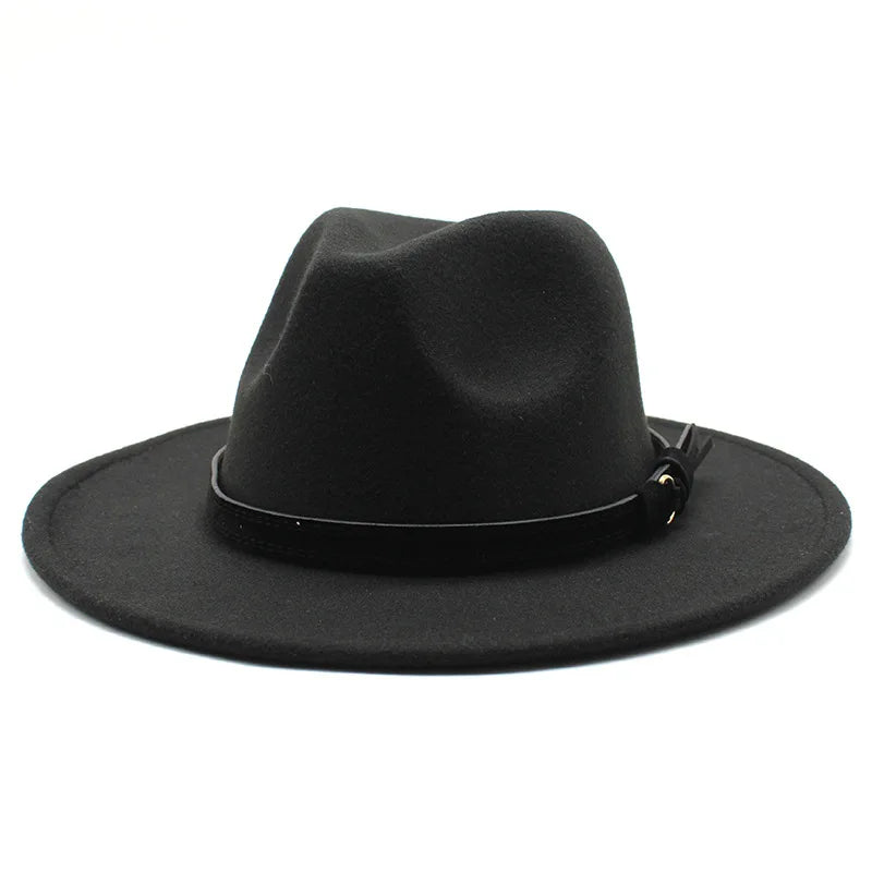 Elegante Ull-Fedora Hatt