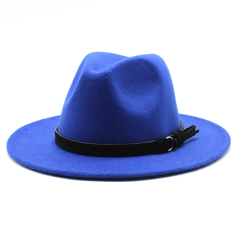 Elegante Ull-Fedora Hatt