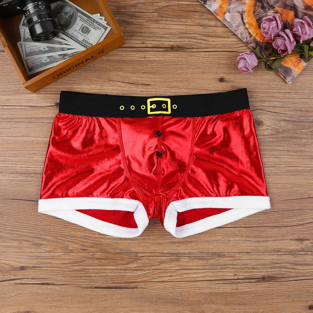Morsom Julenisse Boxer / Undertøy for Herrer