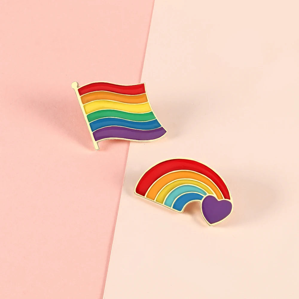 Peace & Love Pride Emaljepin