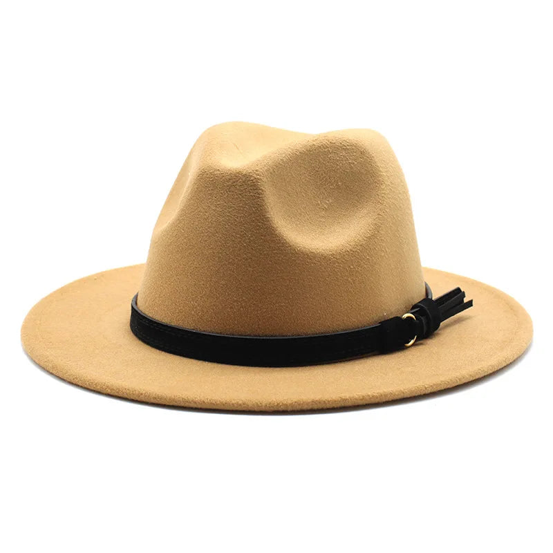 Elegante Ull-Fedora Hatt
