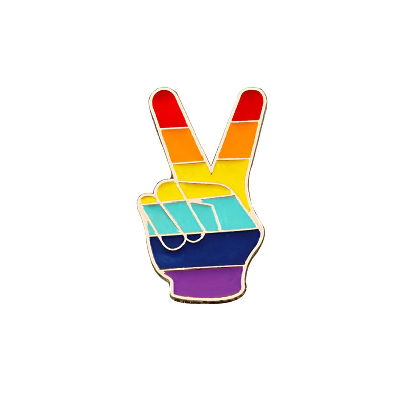 Peace & Love Pride Emaljepin