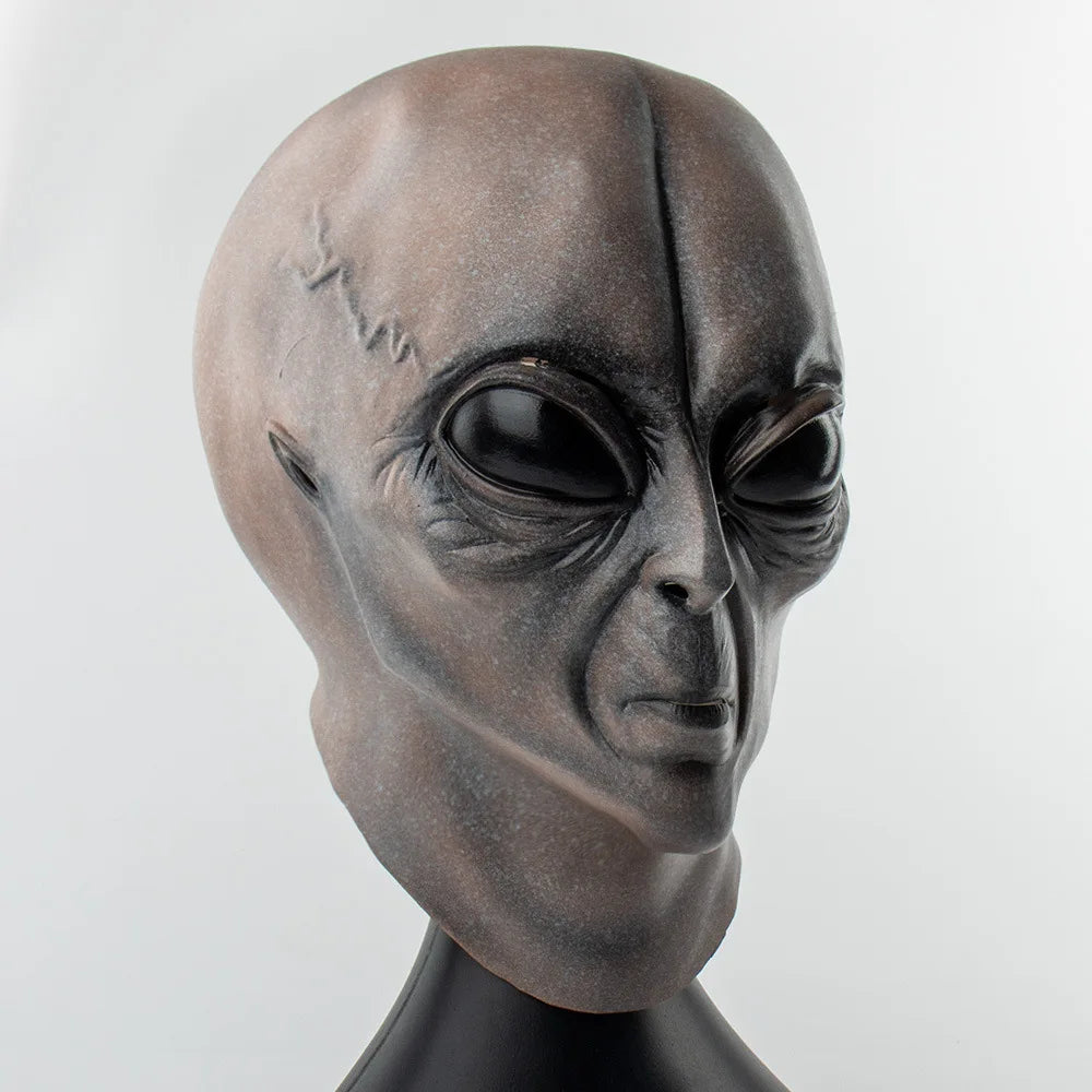 UFO Romvesen Hodeskalle Lateksmaske