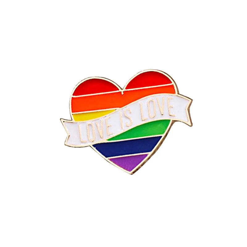 Peace & Love Pride Emaljepin