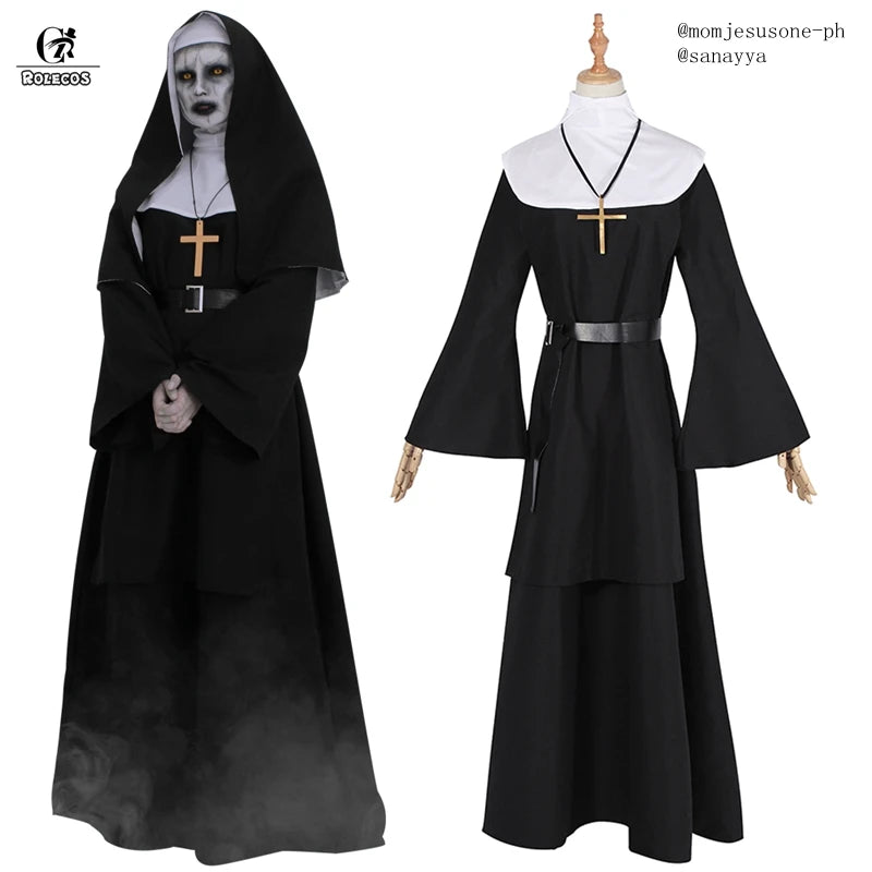 The Nun / Nonne Skrekk-Kostyme for Dame