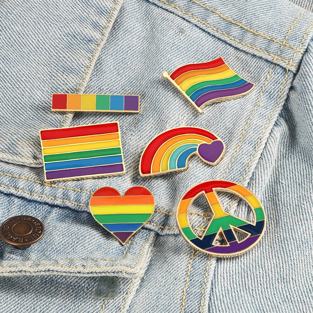 Peace & Love Pride Emaljepin
