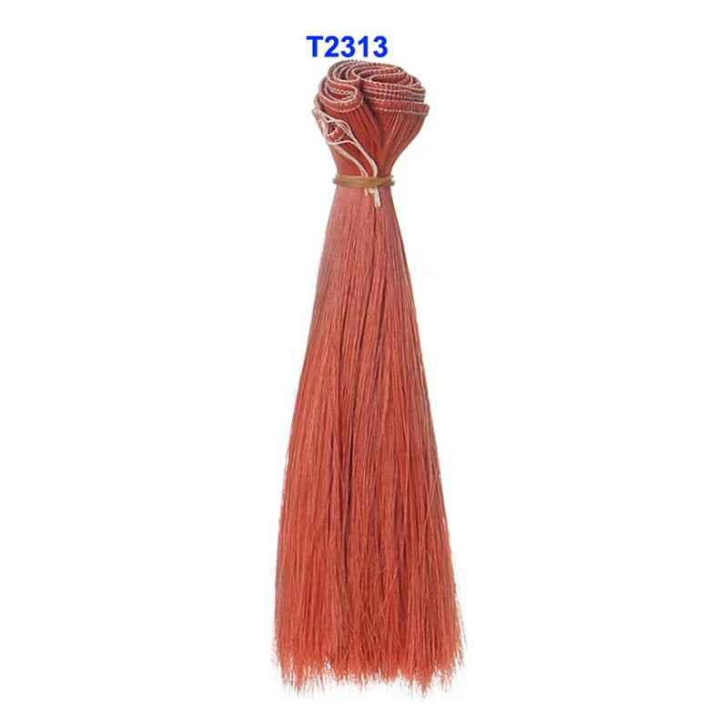 Dukkehår / BJD Parykk-Tresse (15–25 cm)