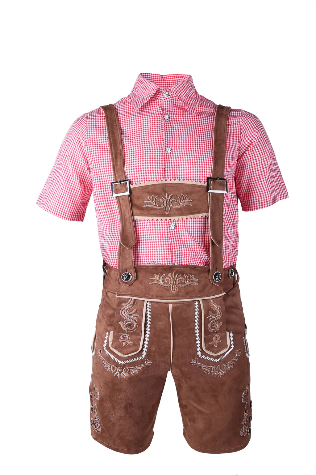 Komplett Lederhosen Oktoberfest Kostymesett til Herre
