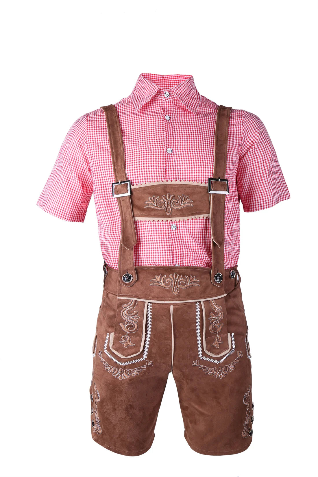 Komplett Lederhosen Oktoberfest Kostymesett til Herre