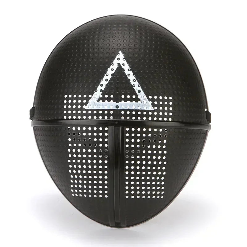 Rosa Jumpsuit Kostymesett med Maske