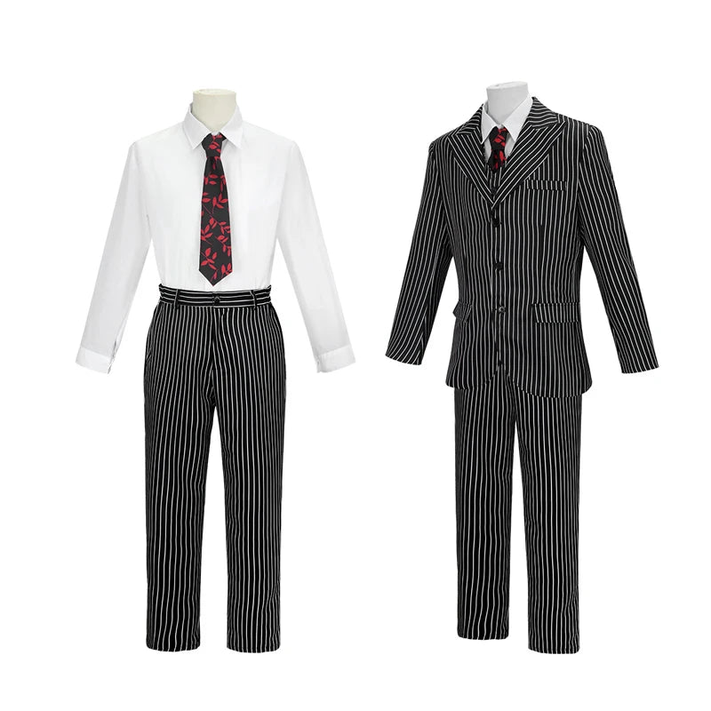 Morph 1920-tallet Stripete Gangster Dress for Menn