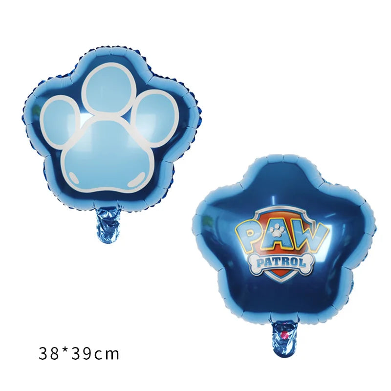 Paw Patrol Bursdagssett – Ballonger, Servise & Banner