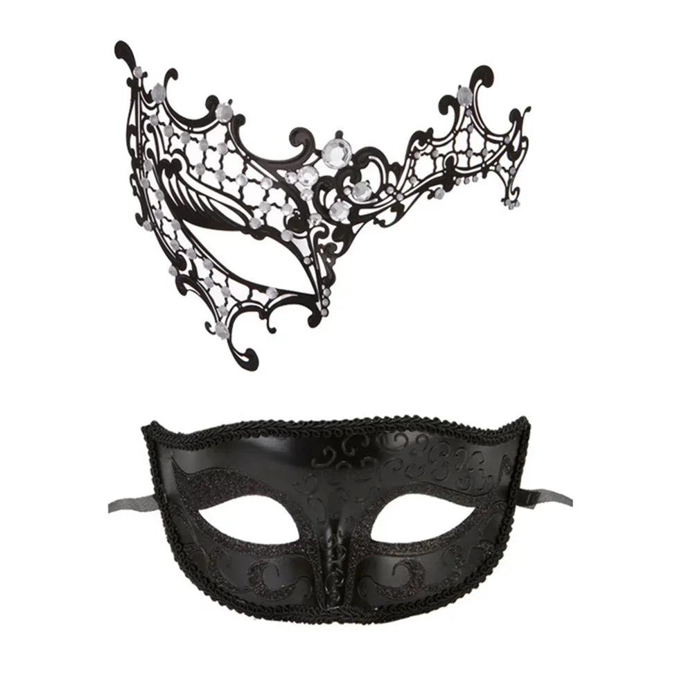 Eksklusivt Maskeradesett for Par (2 stk)