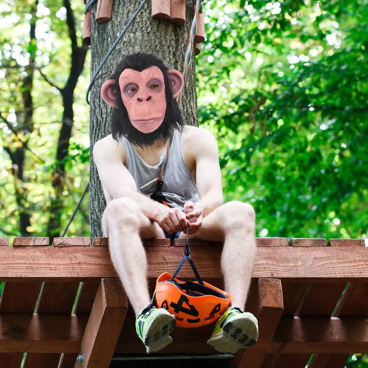 King Kong Gorilla Lateksmaske