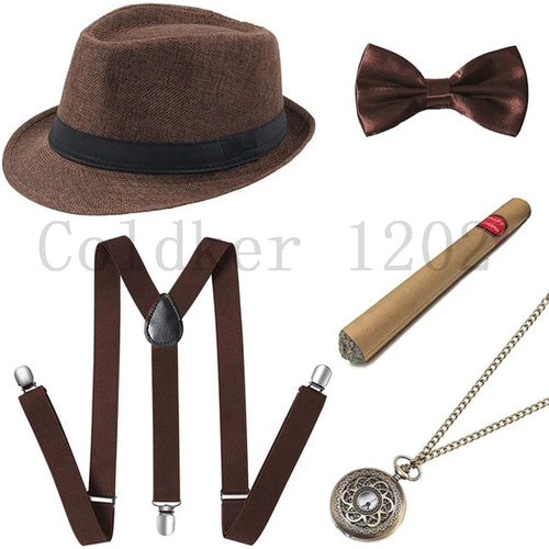 1920-talls Gatsby Gangster Tilbehør