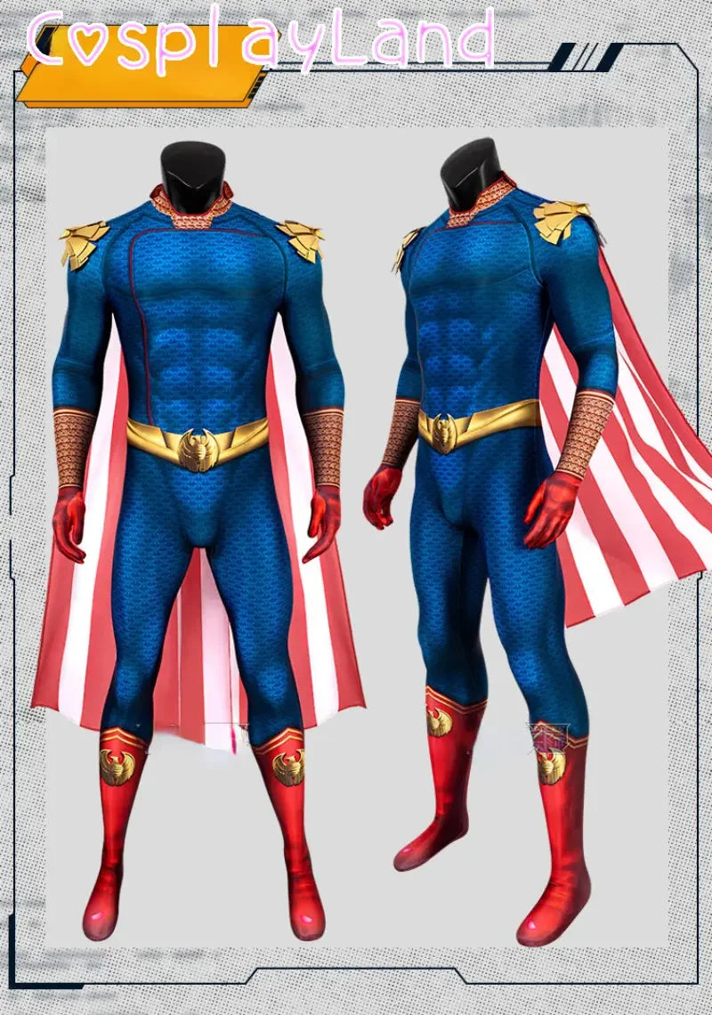 Homelander Cosplay Kostyme