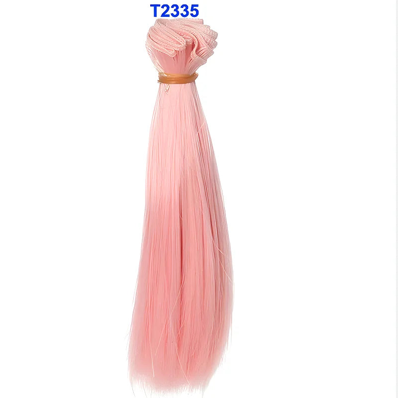 Dukkehår / BJD Parykk-Tresse (15–25 cm)