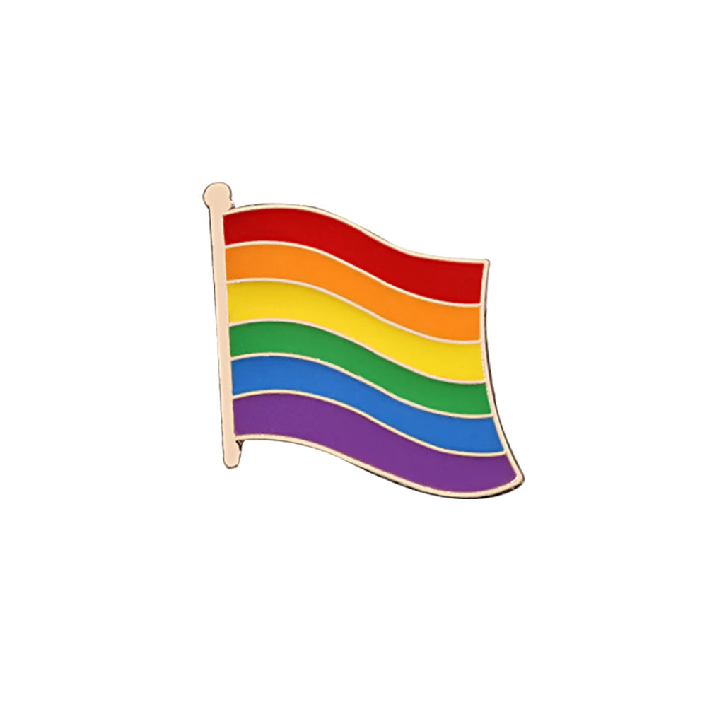 Pride Emaljepins & Regnbue-Pins for Jakke og Veske