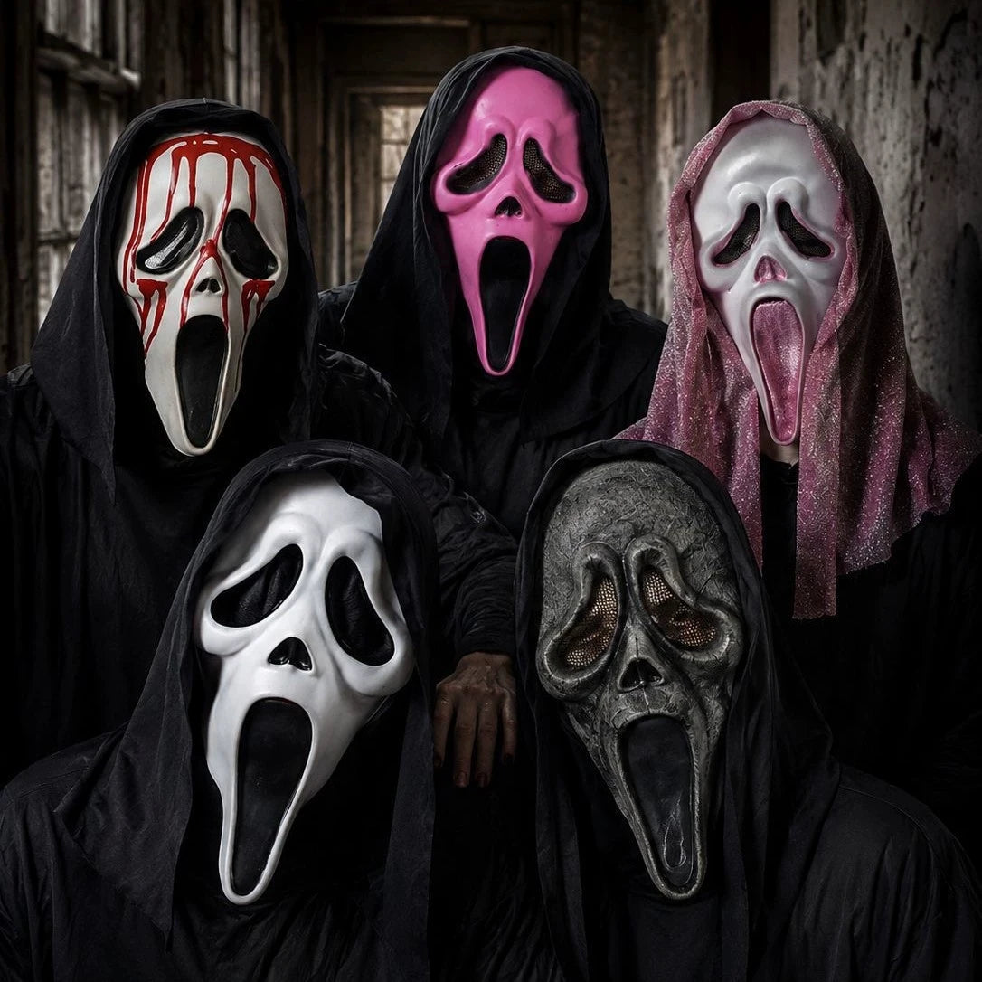 Scream / Skrik Ghostface Skrekkmaske