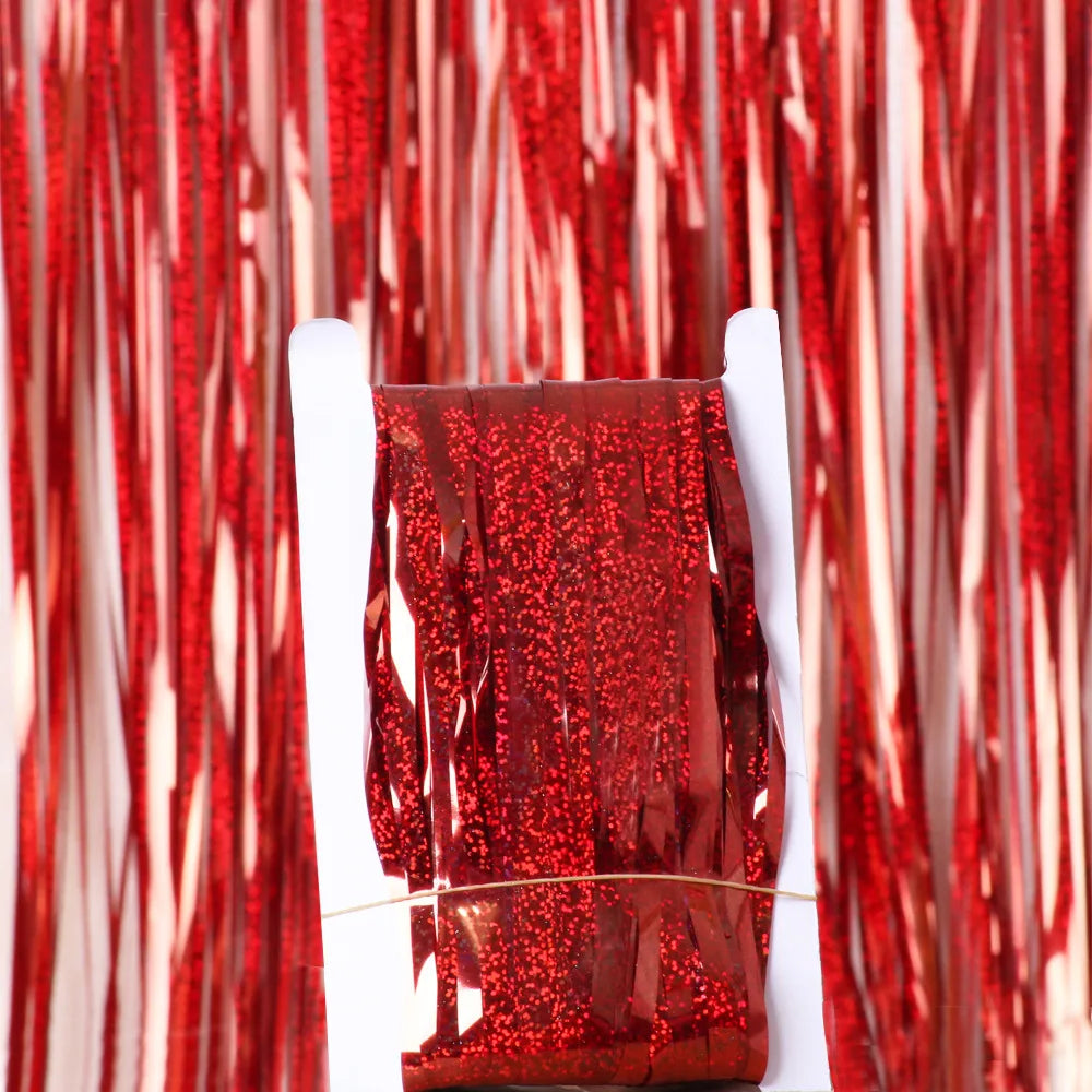 Glitter Bakgrunnsgardin for Fotovegg 1x2m