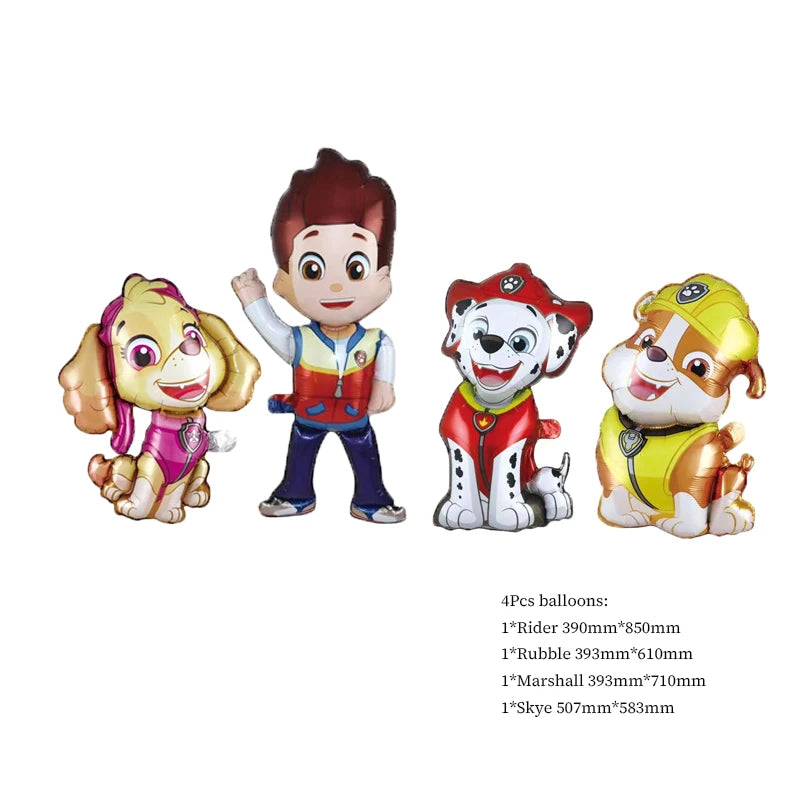 Paw Patrol Skye Rosa Bursdagsservise