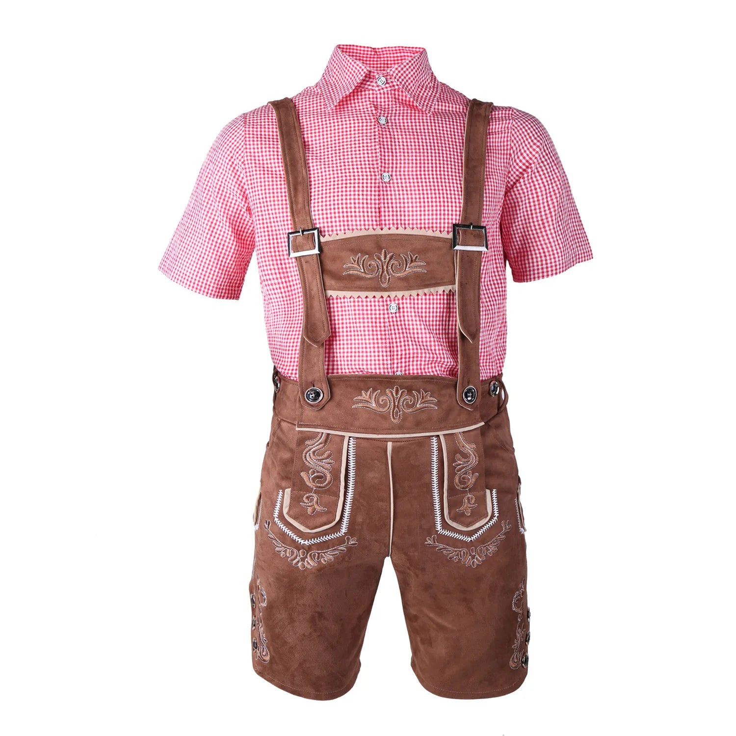 Komplett Lederhosen Oktoberfest Kostymesett til Herre
