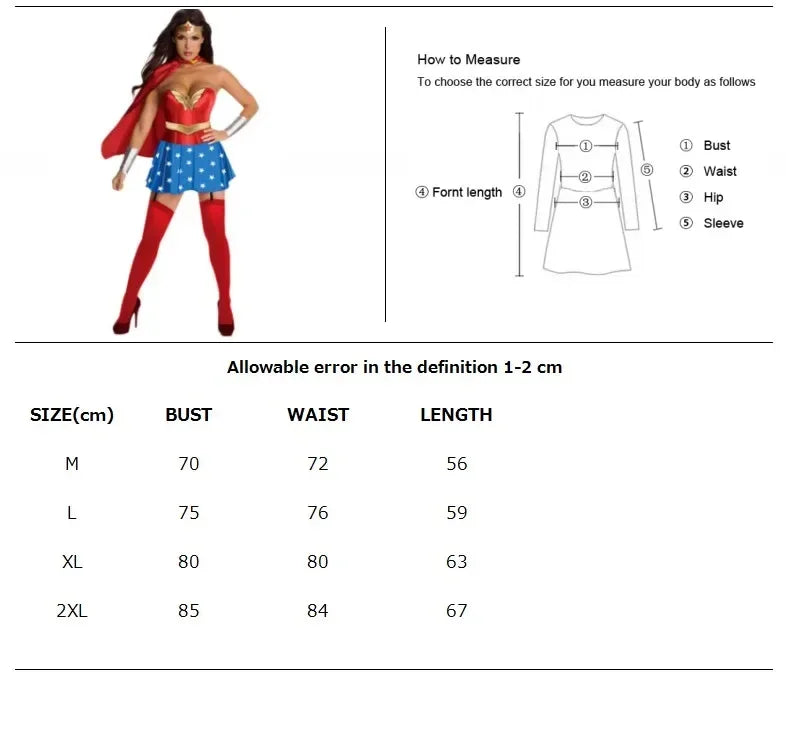 Wonder Woman & Supergirl Kostyme