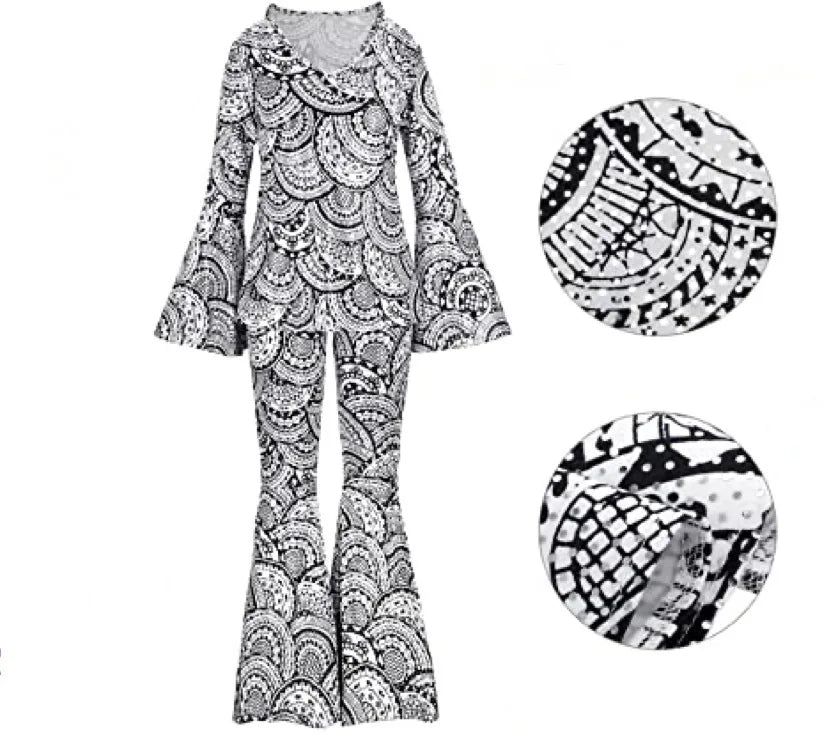 70-talls Hippie & Disko Kostyme