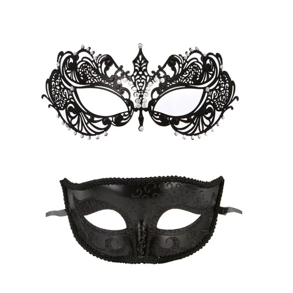 Eksklusivt Maskeradesett for Par (2 stk)