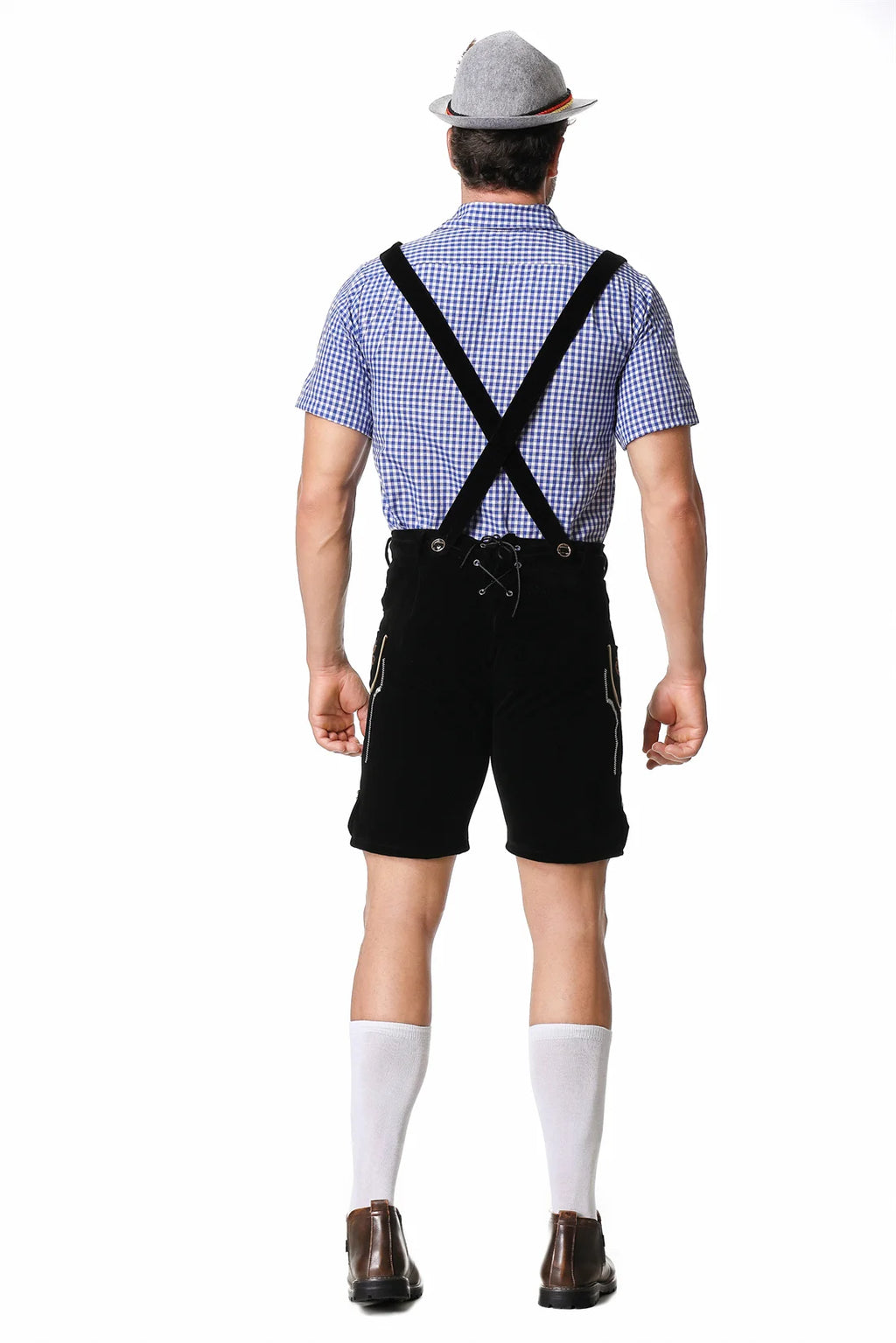 Komplett Lederhosen Oktoberfest Kostymesett til Herre
