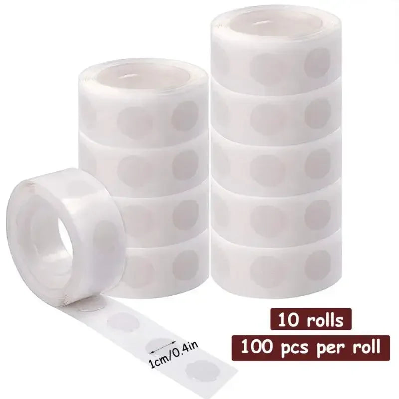 Rull med Ballonglim-Prikker for Vegg & Tak