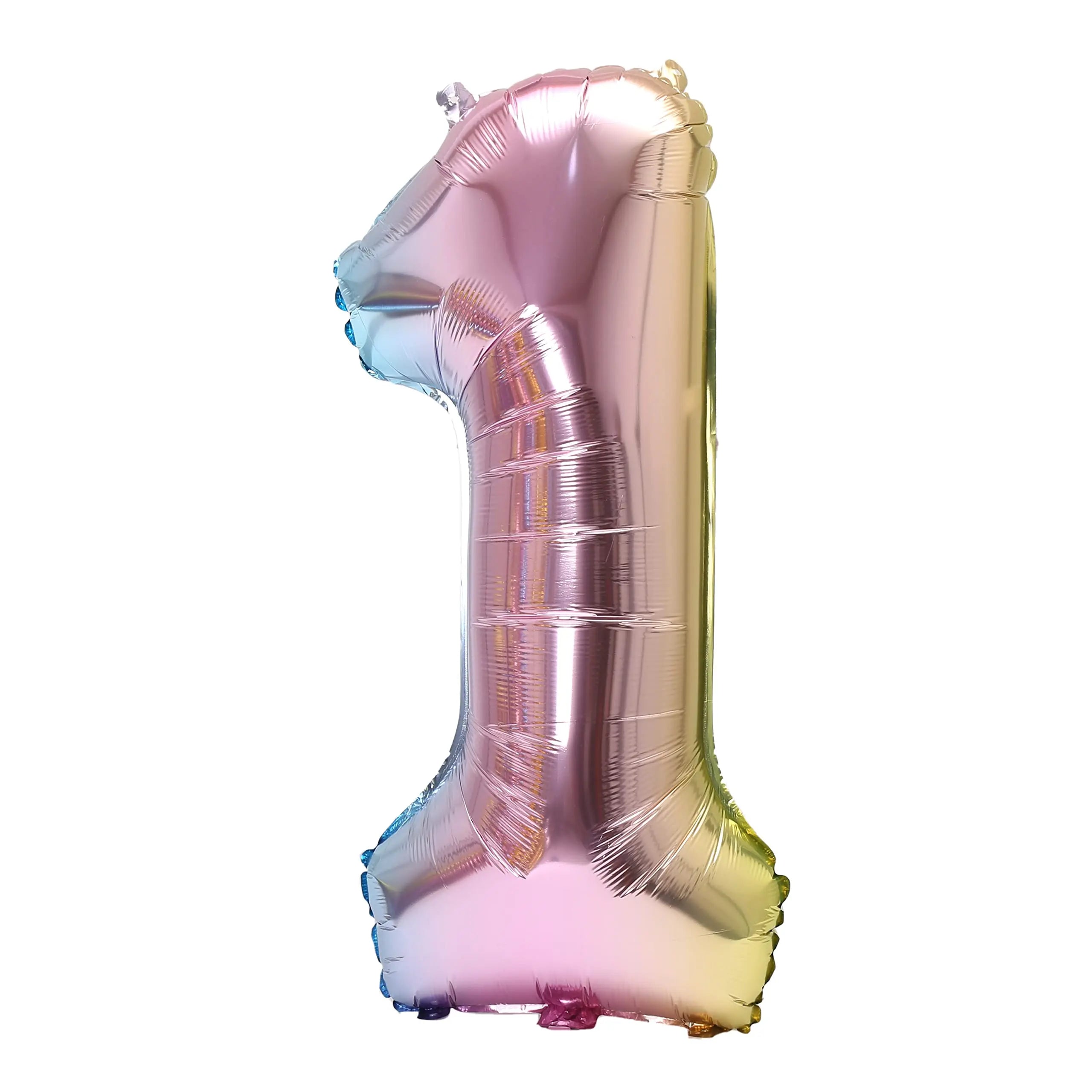 Stor Regnbue Tall-Folieballong 80cm (0-9)