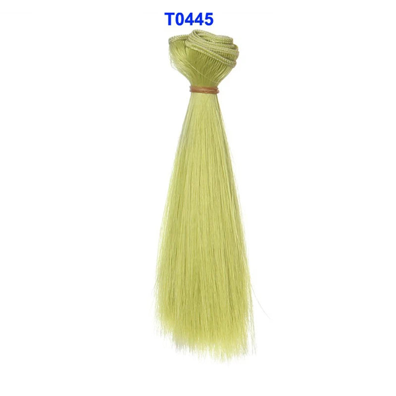 Dukkehår / BJD Parykk-Tresse (15–25 cm)