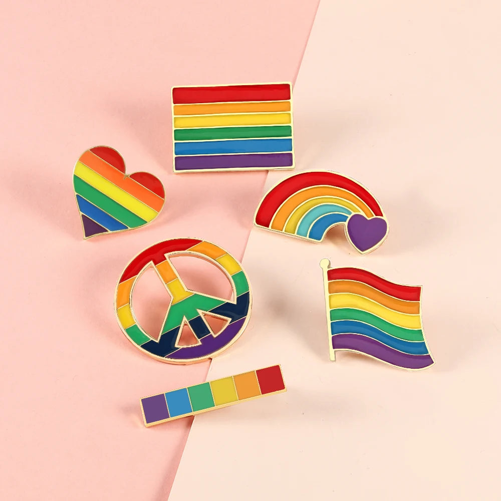 Peace & Love Pride Emaljepin